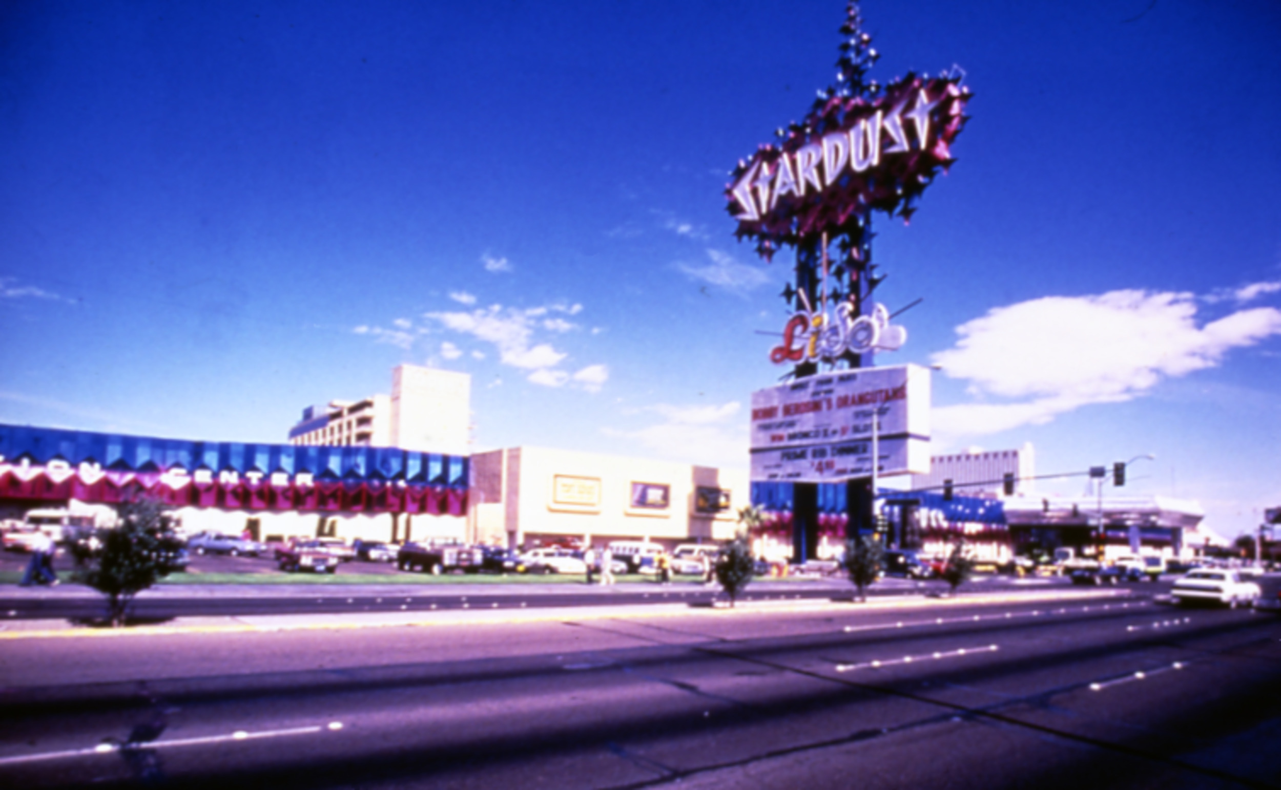 Slide of the Stardust Hotel, Las Vegas, 1986