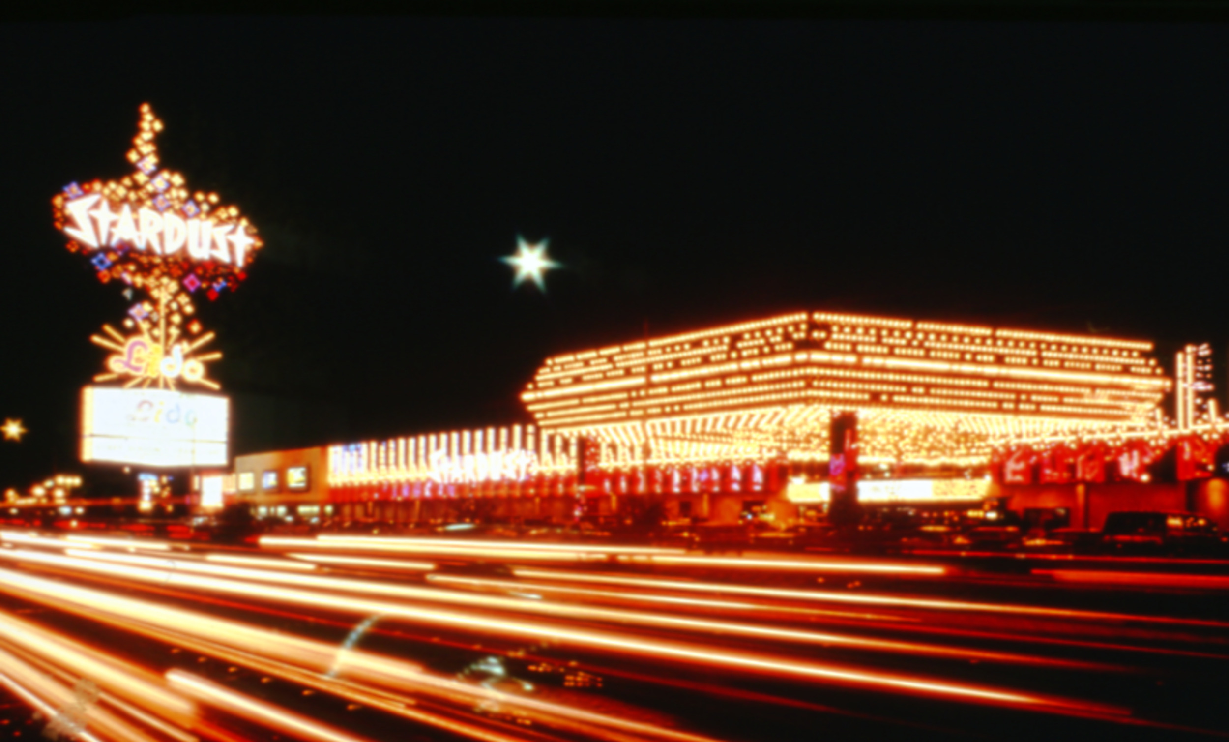 Slide of the Stardust Resort and Casino, Las Vegas, 1986