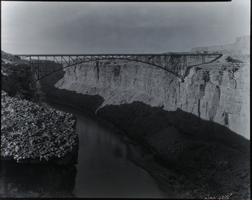 Film transparency of Navajo Bridge, Arizona and Utah, circa 1930s