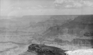 Film transparency of the Grand Canyon, circa 1929-1930