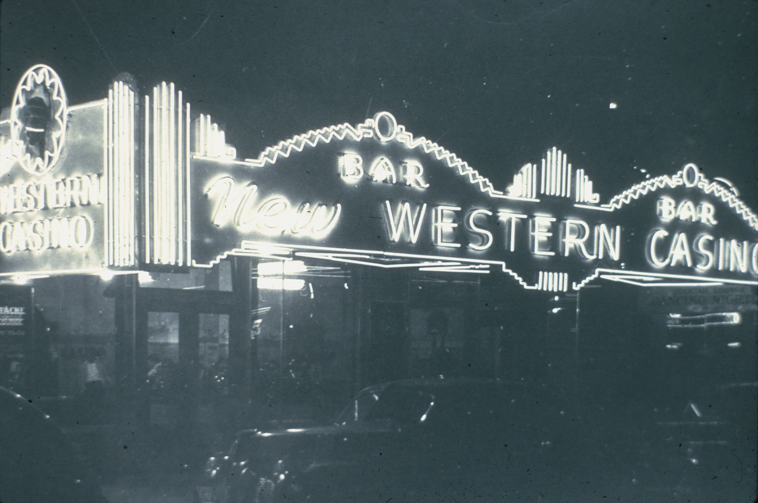 Slide of the Western Casino, Las Vegas, circa 1930s