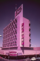 Slide of the Fremont Hotel, Las Vegas, circa 1950s
