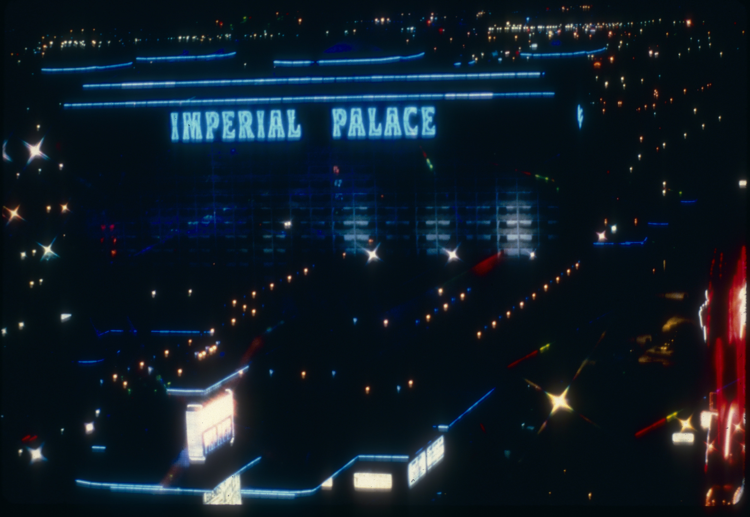Slide transparency of the Imperial Palace, Las Vegas, 1986