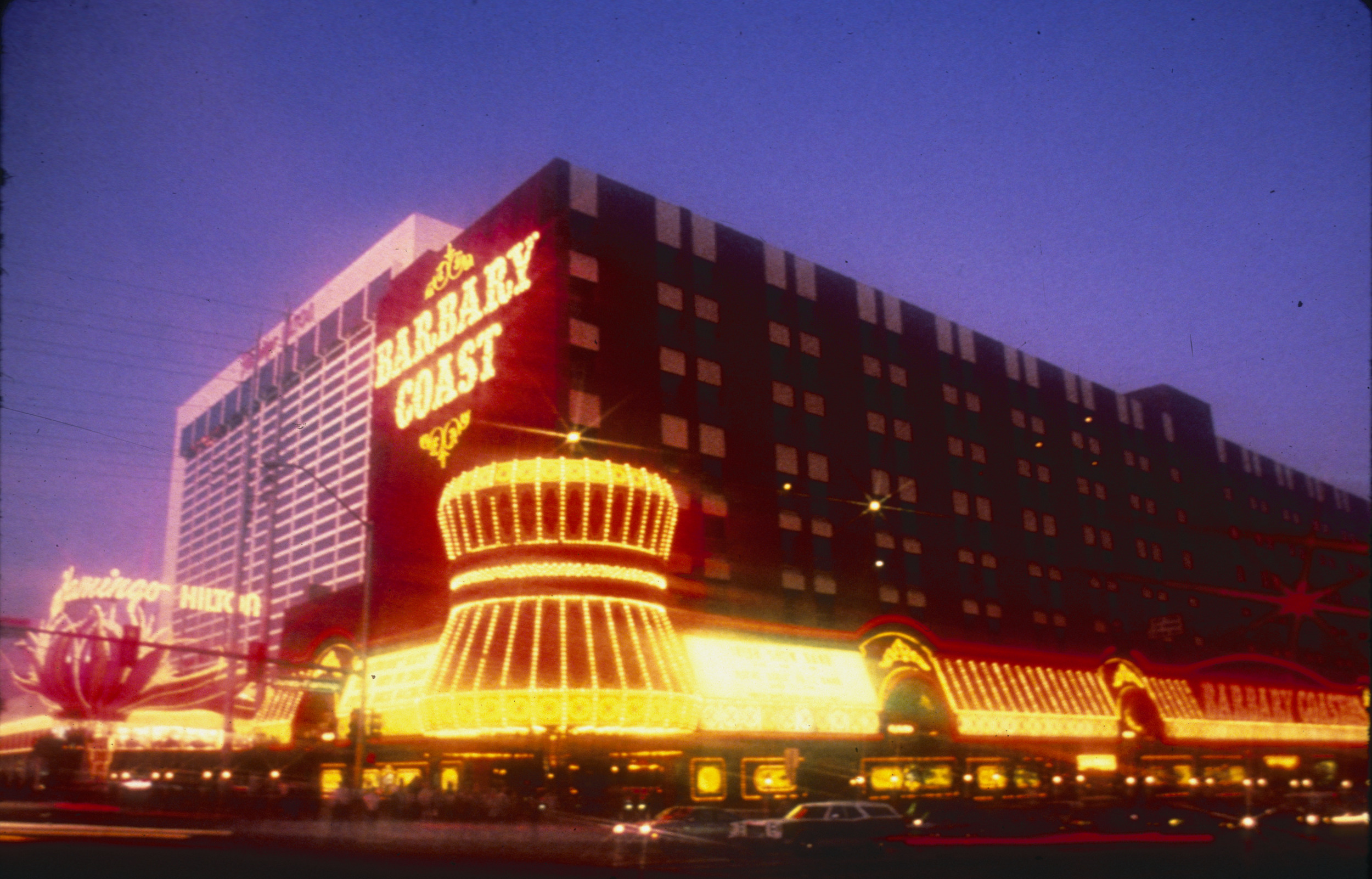 Slide of the Barbary Coast Hotel, Las Vegas, 1986