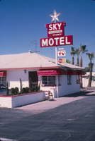 Slide of the Sky Motel, Nevada; 1986