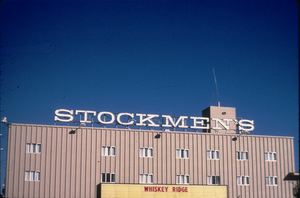 Slide of Stockmen's Hotel, Elko, Nevada, 1986