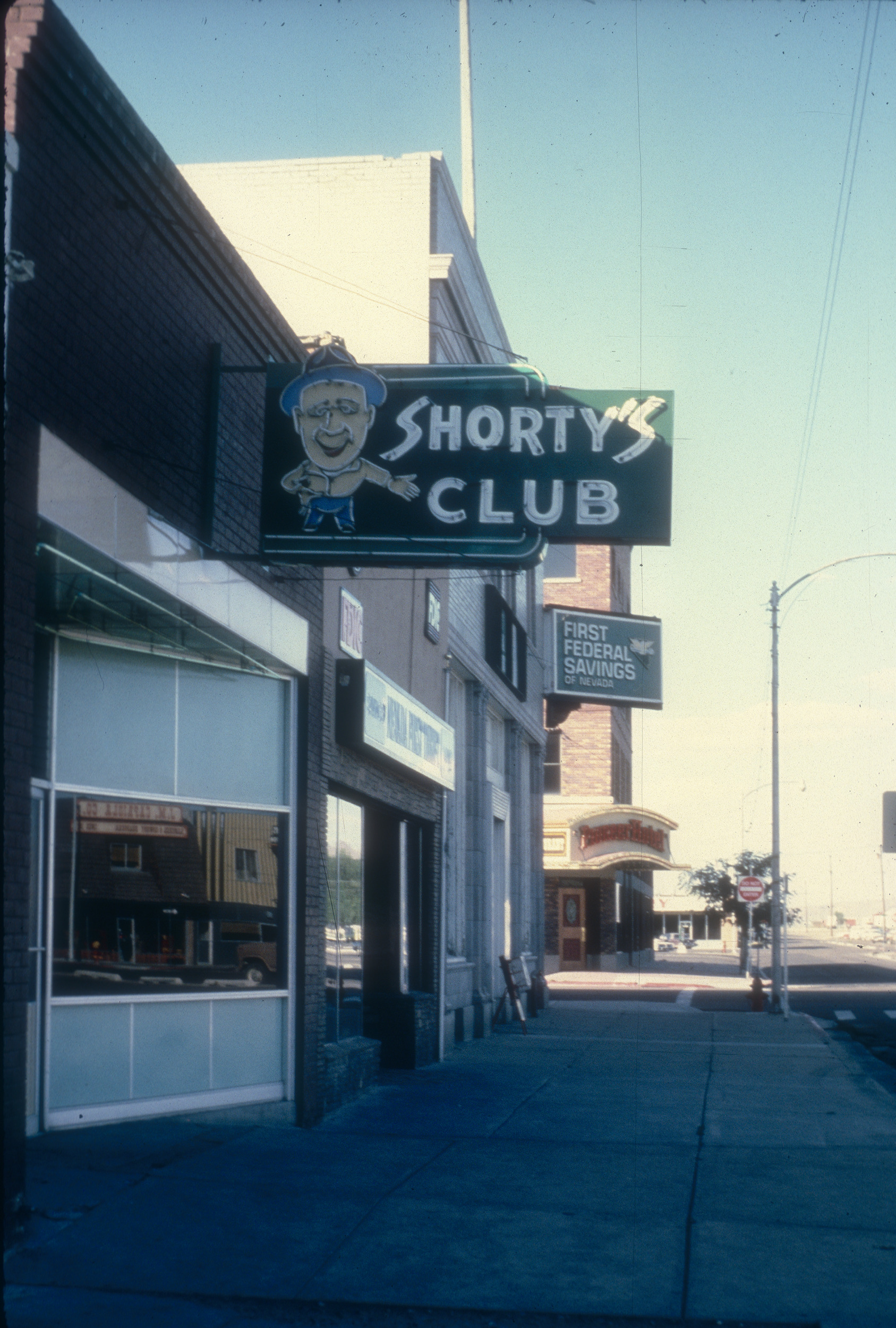 Slide of Shorty's Club, Elko, Nevada, 1986