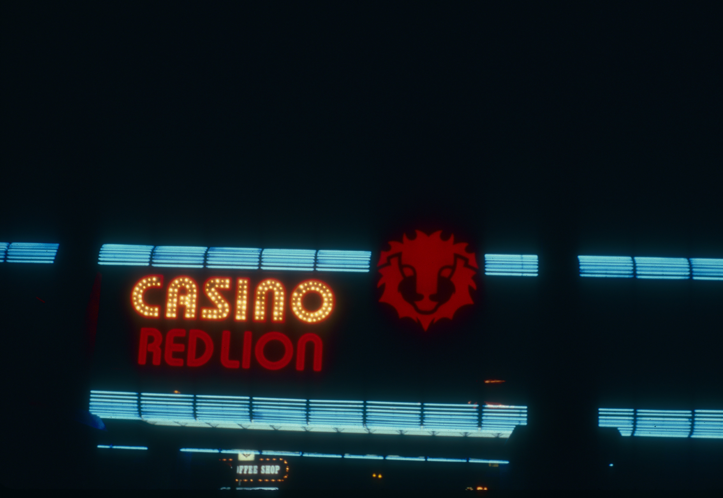 Slide of the Red Lion Casino, Elko, Nevada, 1986
