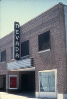 Slide of the Nevada Theater, Wells, Nevada, 1986