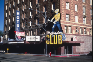 Slide of Nevada Club, Ely, Nevada, 1986
