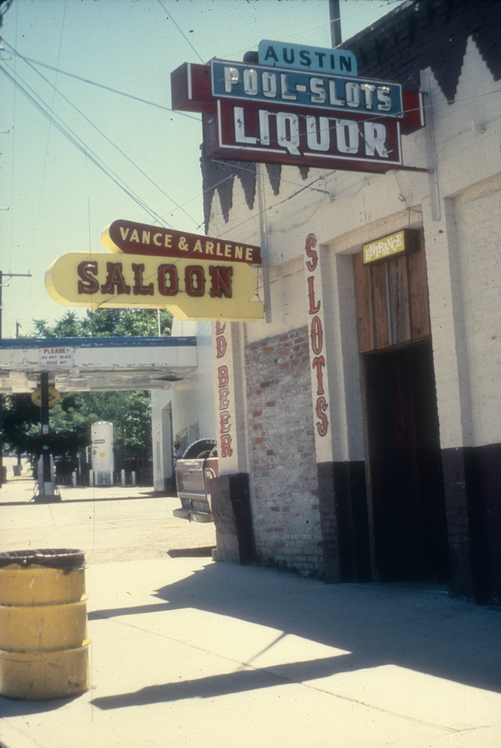 Slide of Austin Pool and Slots, Austin, Nevada, 1986