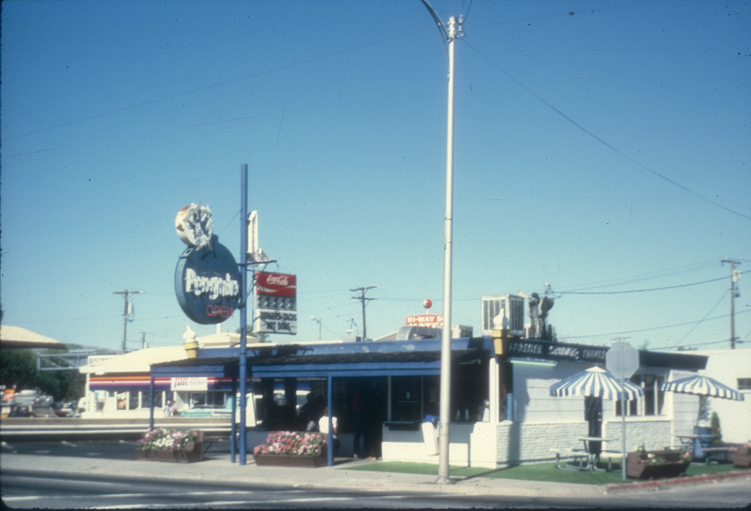 Slide of the Penguin Restaurant, Carson City, Nevada, 1986