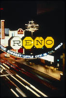 Slide of the Reno Arch, Reno, Nevada, circa 1980s