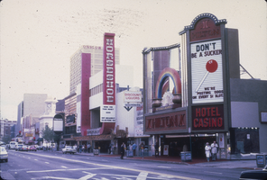 Slide of the Hilton Hotel, Reno, Nevada, 1986