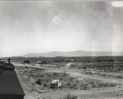 Photograph of the construction site for Boulder City, Nevada, April 19, 1931