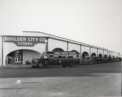 Photograph of the Boulder City Company Stores, Boulder City, Nevada, September 20, 1931
