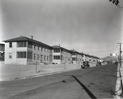 Photograph of a street scene, Boulder City, Nevada, circa 1931