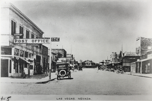 Photograph of Fremont Street, Las Vegas, circa 1910-1920