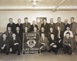 Photograph of Lions Club, Las Vegas, 1940