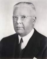 Photograph of Union Pacific Railroad General Manager William H. Guild, Las Vegas, 1940