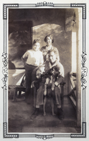 Photograph of Louis C. Pico, Antonia Eva Pico, and Louis, Jr., Las Vegas, February 7, 1938