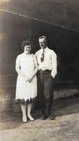 Photograph of Mr. and Mrs. Wes Neeley, Las Vegas, 1940