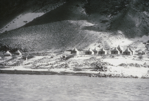 Slide of government tents, near Boulder City, Nevada, April 10, 1931