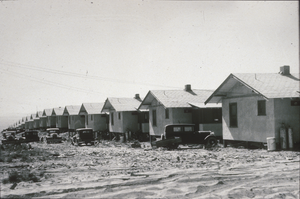 Slide of a neigborhood in Boulder City, Nevada, October 12, 1931