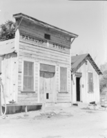 Film transparency of the Pahrump Store, Nevada, circa 1930s-1940s