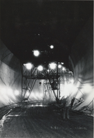 Photograph of a tunnel, Hoover Dam, circa early 1930s
