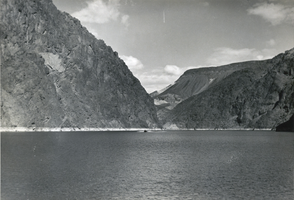 Photograph of Fortification Hill, Lake Mead, circa late 1930s