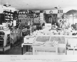 Film transparency of the Uptown Hardware Store in Boulder City, Nevada, August 28, 1939
