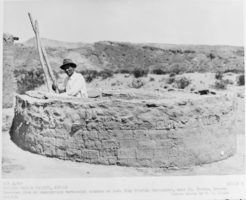 Film transparency of kiva at the Lost City near St. Thomas, Nevada, May 13, 1934