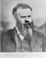 Film transparency of John Wesley Powell, circa late 1800s