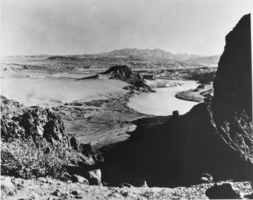 Film transparency of the Black Canyon and Colorado River area, June 23, 1929