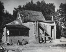Photograph of an abandoned homestead, Saint Thomas, Nevada, May 13, 1934
