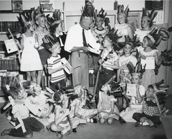 Photograph of the summer program at the Boulder City Library, Nevada, August 31, 1951