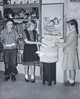 Photograph of children at the Boulder City Library, Boulder City, Nevada, November 1949