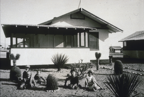 Slide of a cottage built by Six Companies, Boulder City, Nevada, January 1, 1932