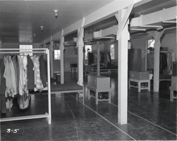 Photograph of living facilities, Nellis Air Force Base, Nevada, circa 1950s
