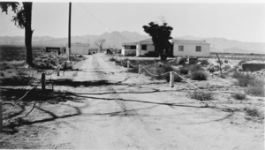 Film transparency of the Old Eglington Ranch, Nevada, September 1941
