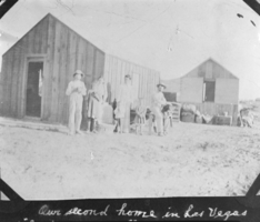 Film transparency of Olive Lake-Eglington's family's second home in Las Vegas, May 1905