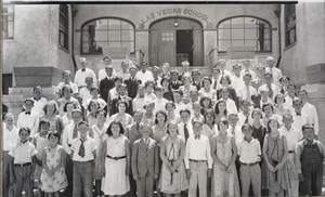 Photograph of Las Vegas School class, Las Vegas, May 1931