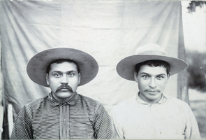 Photograph of James Beck Wilson and George "Tweed" Anderson Wilson, circa early 1900s