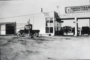 Slide of Woodard's Downtown Camp and Garage, Las Vegas, 1926