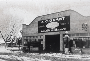 Slide of A. C. Grant Ford Sales and Service Company, January 10, 1939