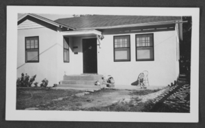 Photograph of the Mallory residence, Las Vegas, Nevada, circa 1947