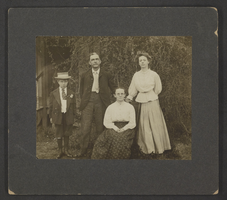 Photograph of George A. Clifton and others, Newton, Pennsylvania, circa 1900-1910