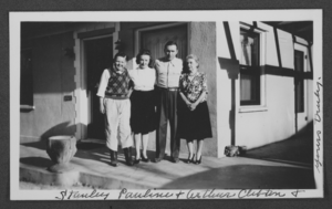Photograph of Arthur Clifton and others, January 01, 1946