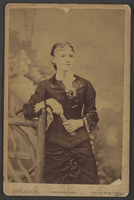 Photograph of Harold Stocker's Great Uncle's wife, circa 1880